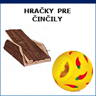 hračky pre činčily